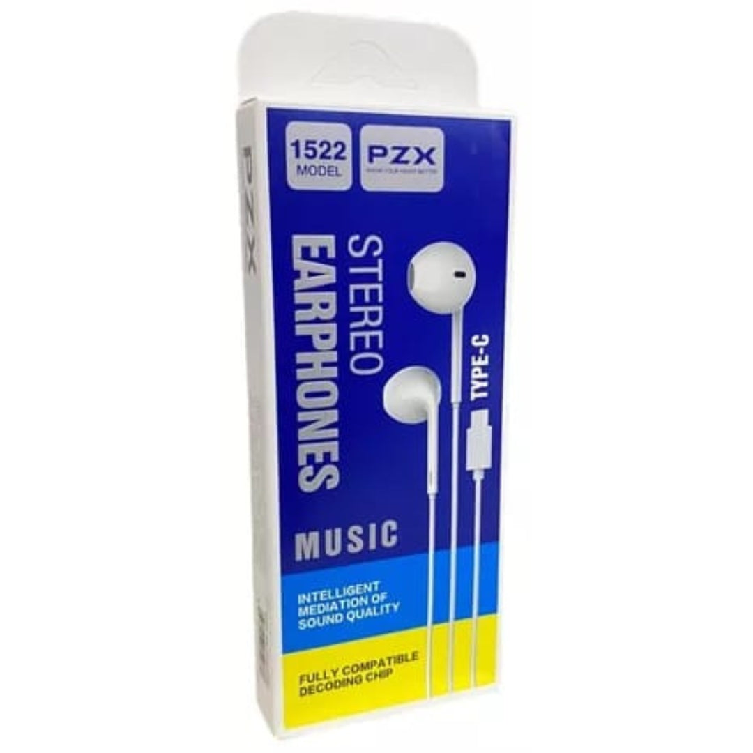 Auriculares Manos Libres Type C Marca PZX 1522 B2B