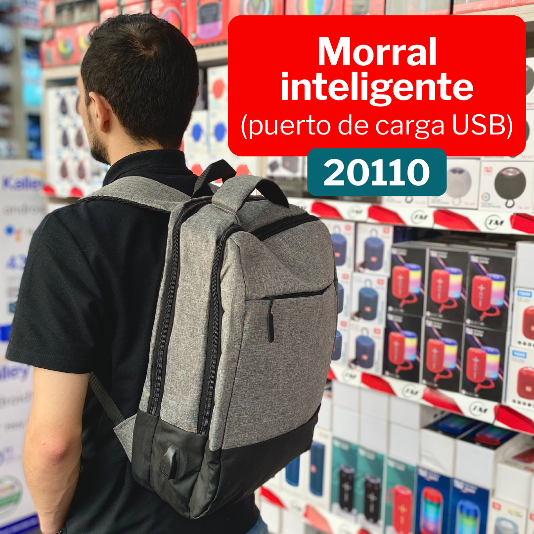 Morral Inteligente Impermeable 20110 Tecnologia Mayorista
