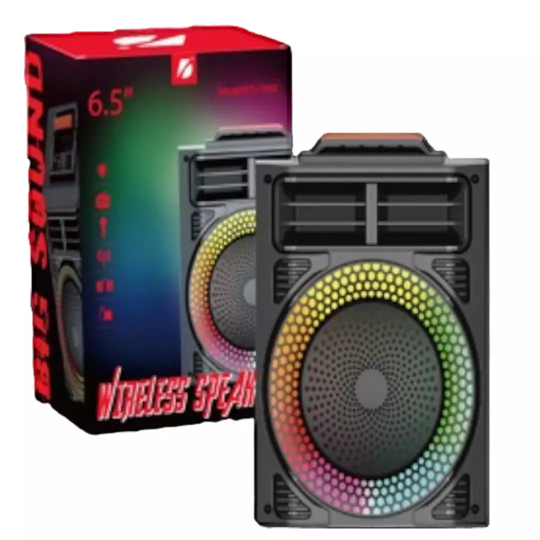 Parlante/Cabina De Sonido Bluetooth De 6.5" y Retroiluminado KTS-1858 B2B