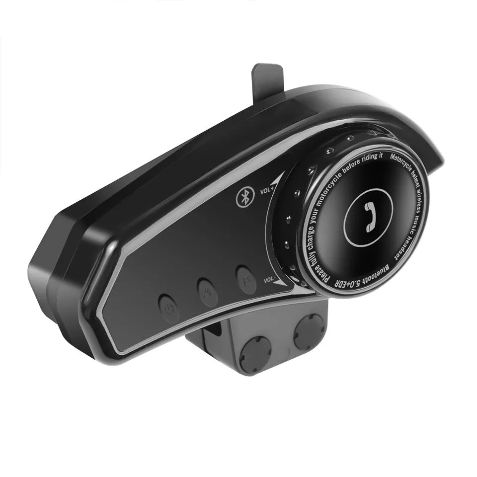 Audífonos Bluetooth Recargables Para Casco Moto Estéreo BT35 B2B