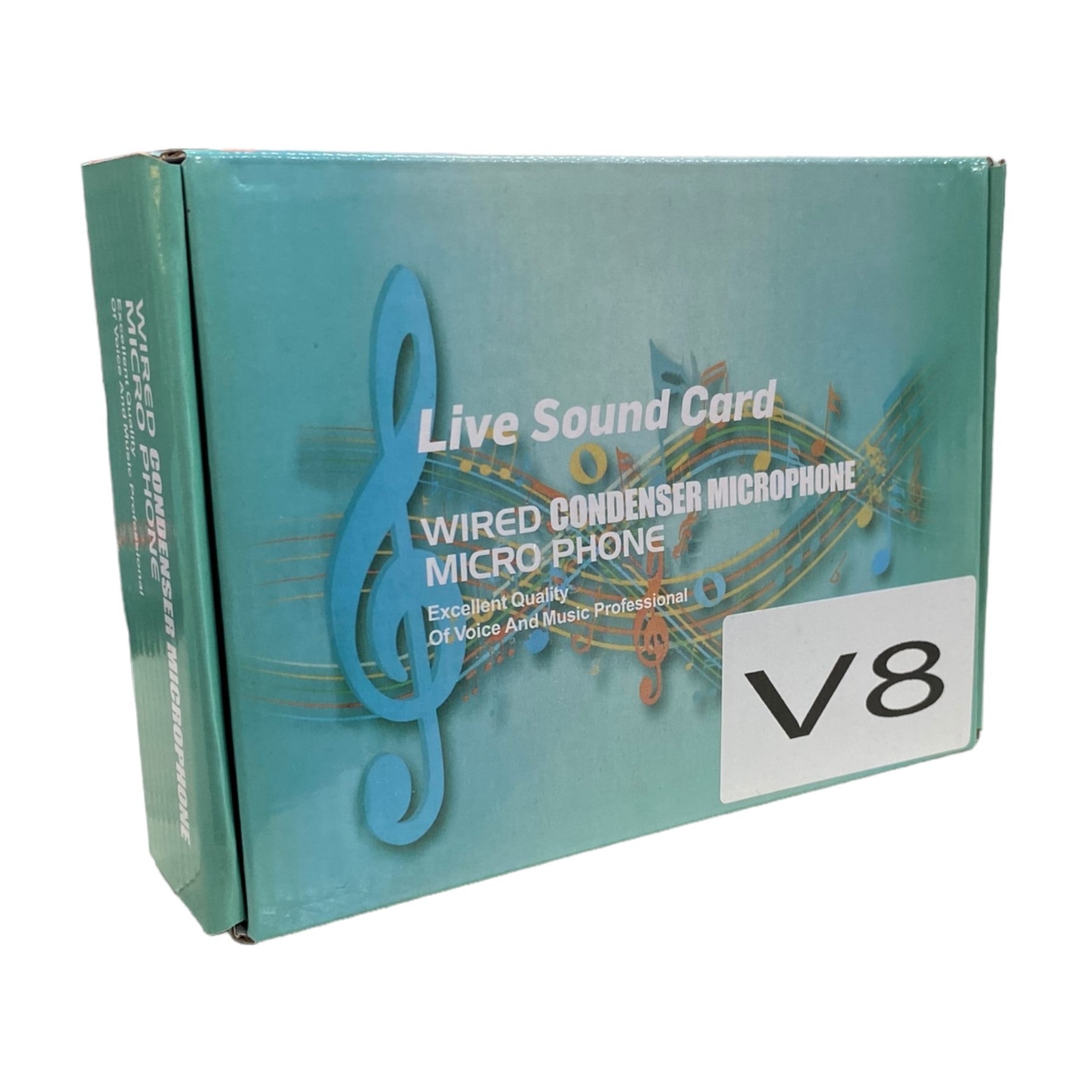 Interfaz De Audio Tarjeta De Sonido Recargable Bluetooth V8 B2B