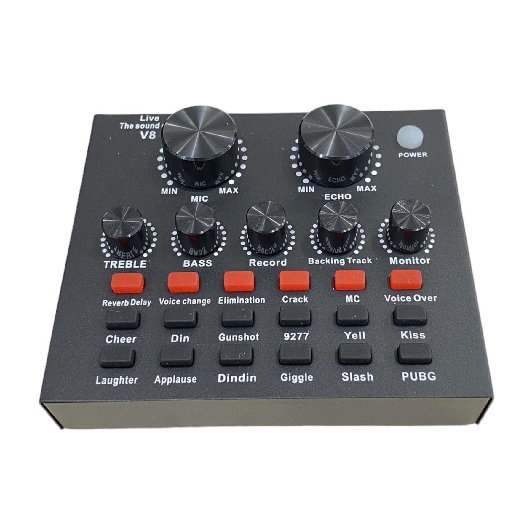 Interfaz De Audio Tarjeta De Sonido Recargable Bluetooth V8 B2B