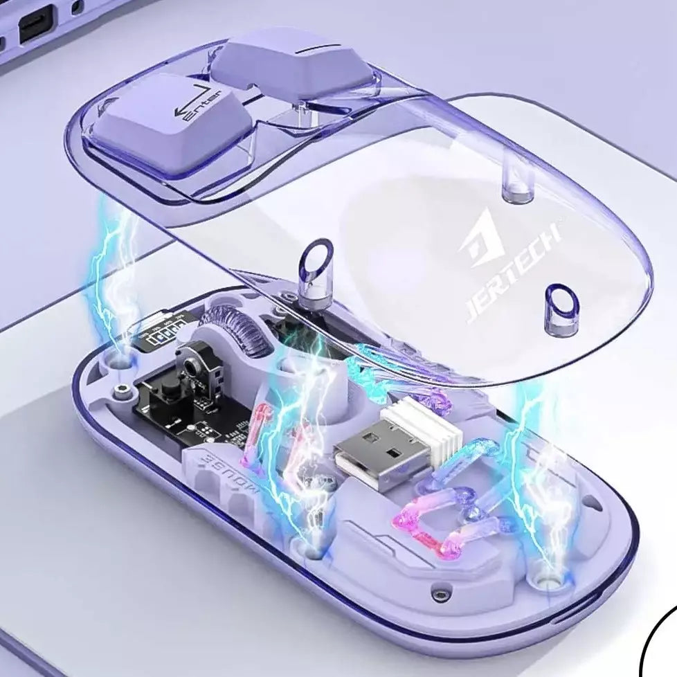 Mouse Para Computador Con Diseño Retro Jertech WB112 B2B