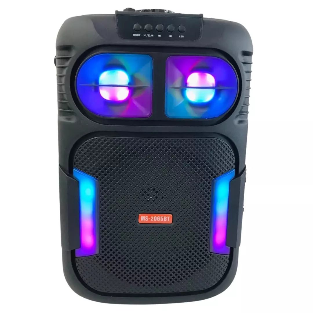 Parlante/Cabina De Sonido Bluetooth Con 20w De Potencia Y Retroiluminado RGB MS-2065BT B2B
