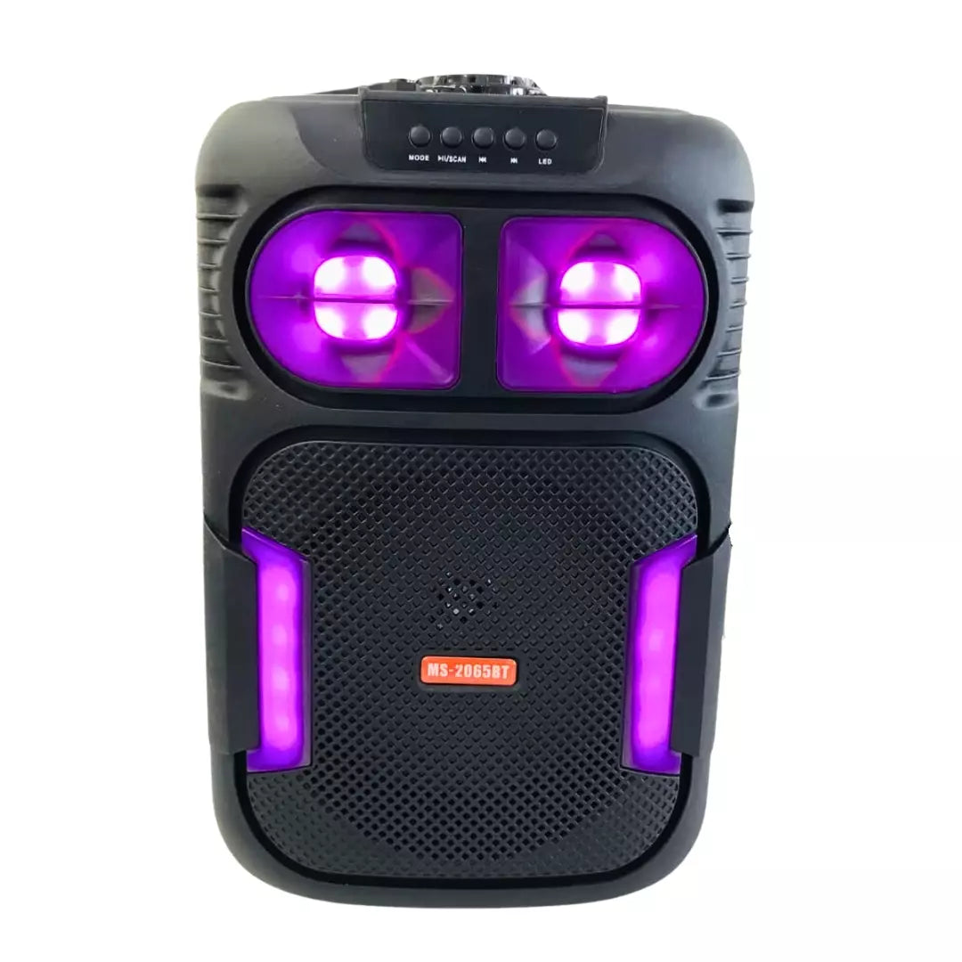 Parlante/Cabina De Sonido Bluetooth Con 20w De Potencia Y Retroiluminado RGB MS-2065BT B2B
