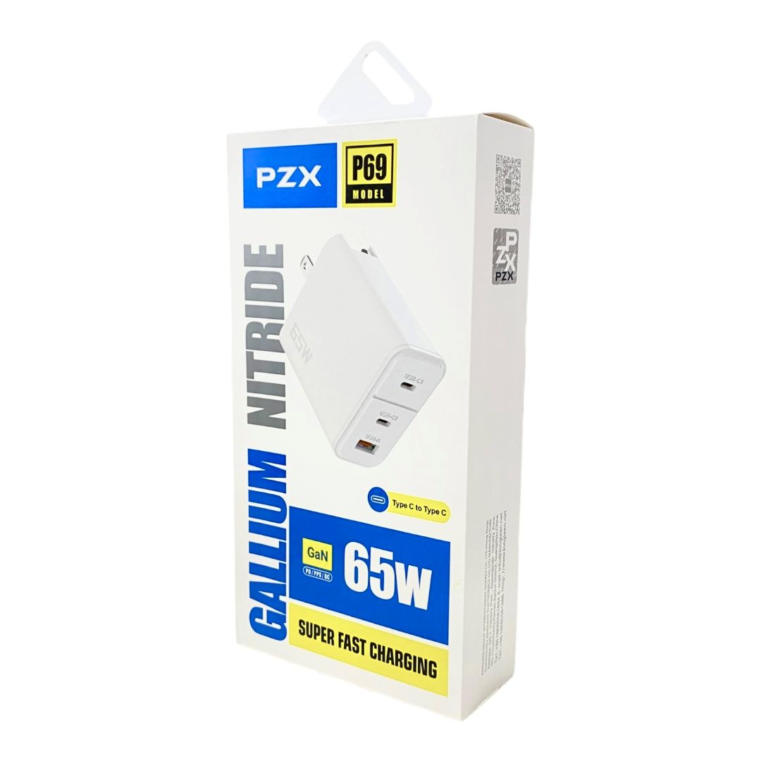 Cargador Para Celular 65W De 3 Salidas P69