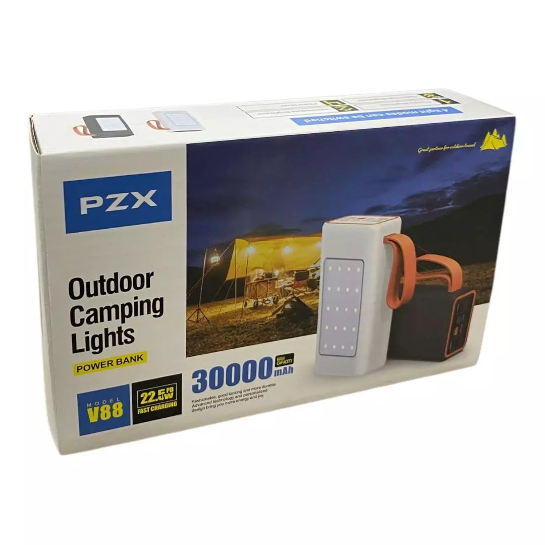 Power Bank De 30.000mAh Con Linterna PZX V88 B2B