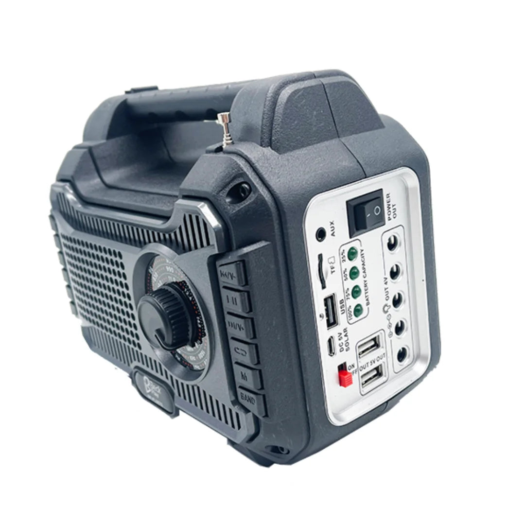 Planta Solar Generador de energía portátil con radio BP-L131S B2B DESTAPE!