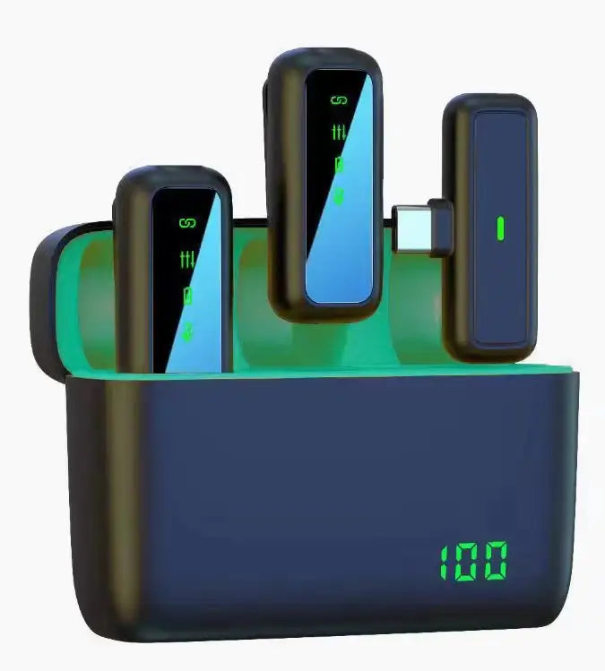 Micrófono De Solapa Recargable Pantalla LCD SX6 B2B