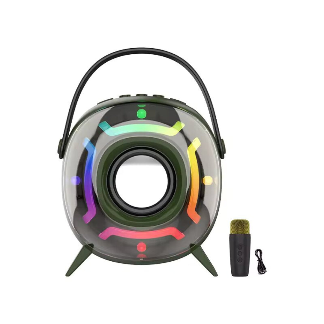 Radio Parlante Karaoke Con Luz RGB ZQS1221W B2B