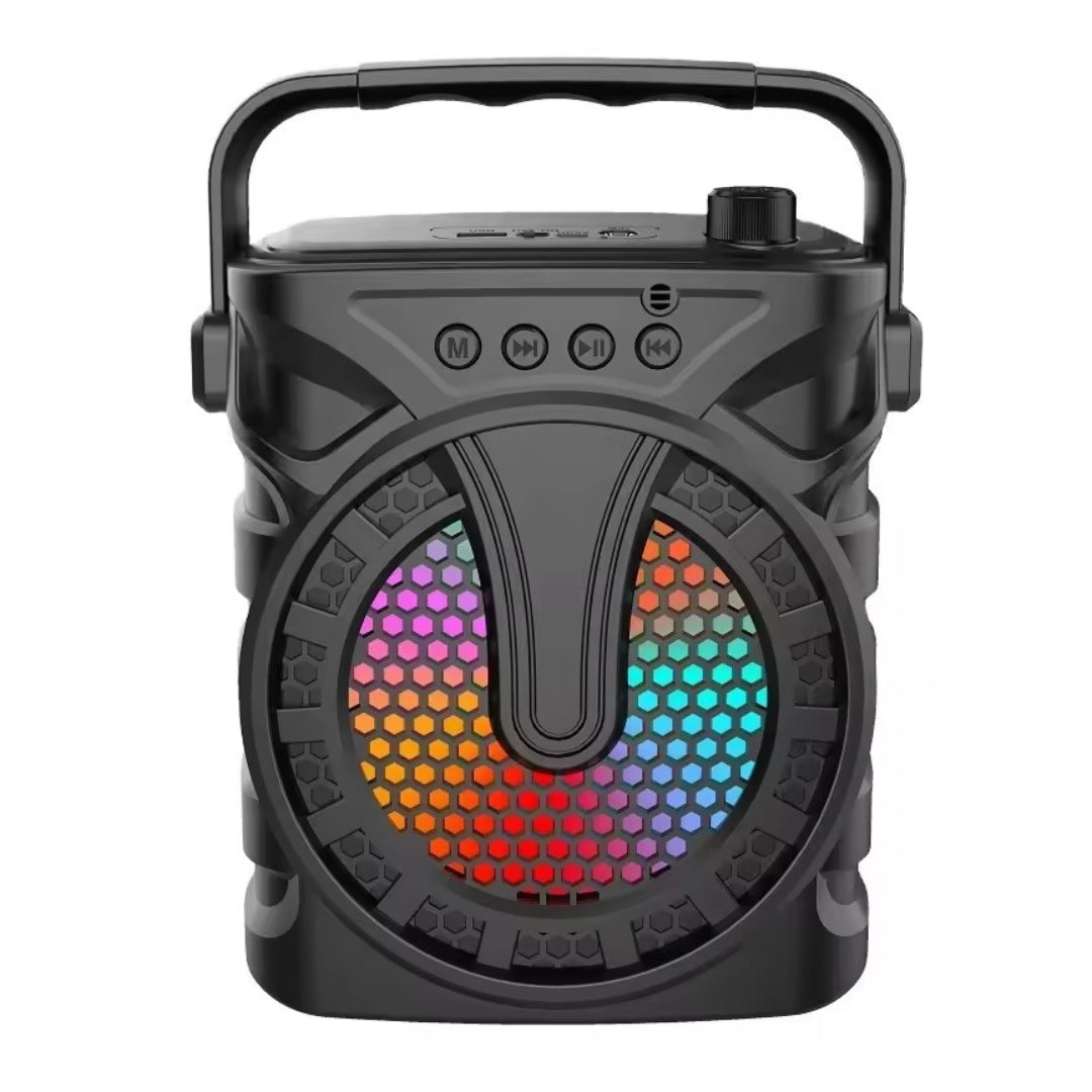 Radio Parlante Portatil Con Luz RGB  ZQS6127 B2B
