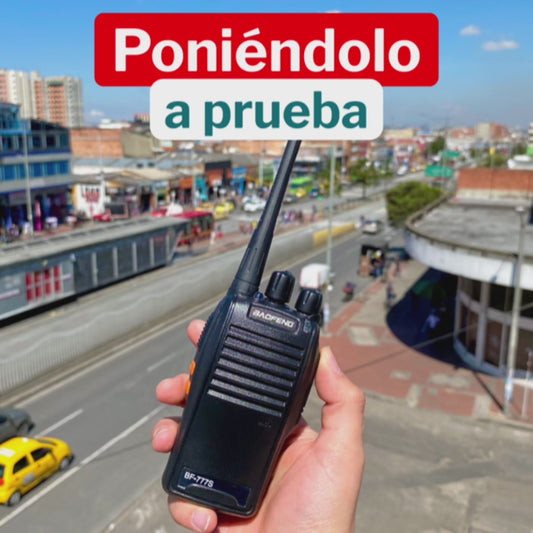 Radios de Comunicación Walkie Talkie VHF PPT BF-777S ¡Envio Gratis!