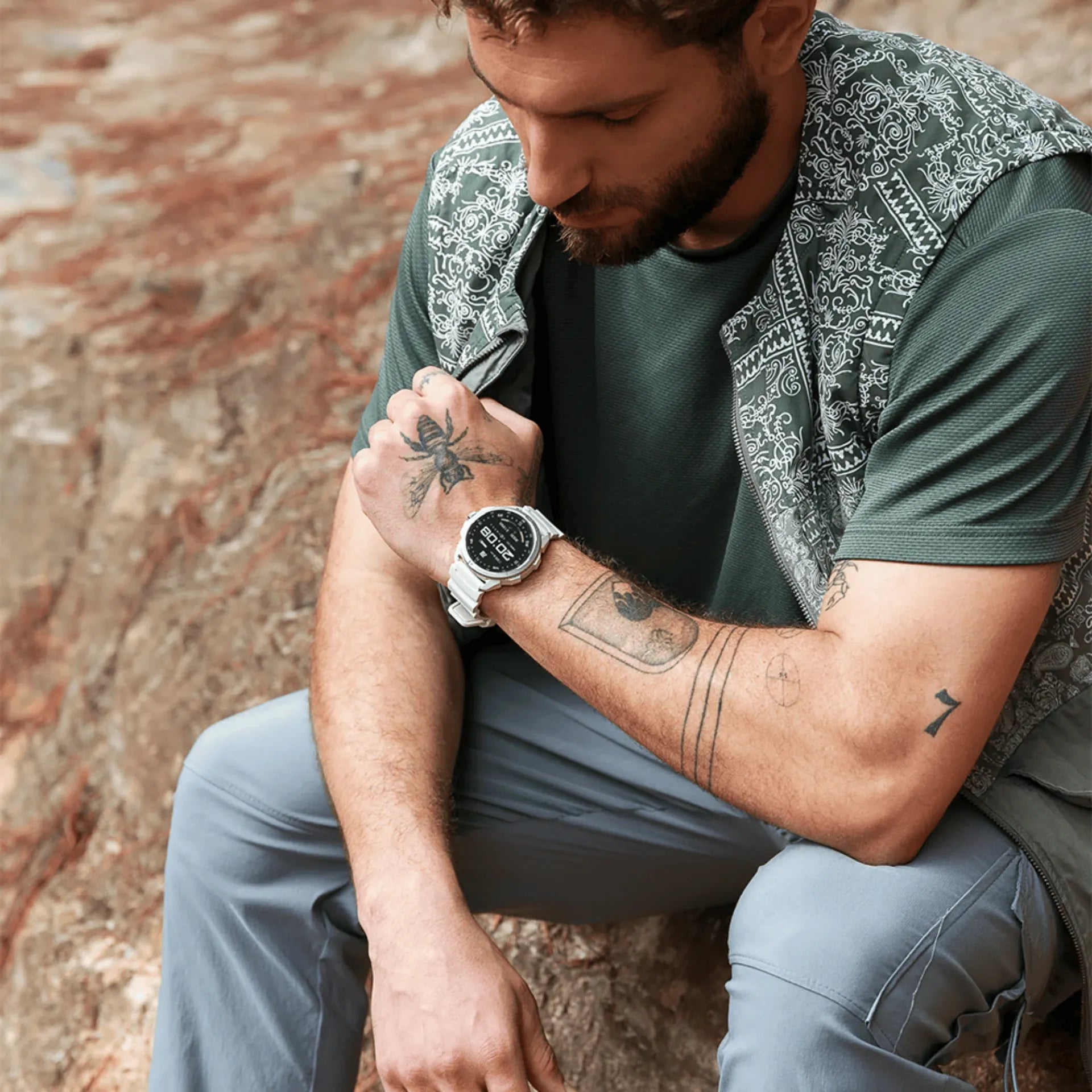 Reloj Inteligente Cubitt Con Sistema GPS Terra