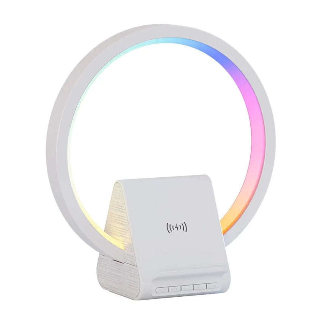 Parlante Con Luz Led Y Sistema De Carga Inalámbrica BT 256 ¡Envió Gratis!