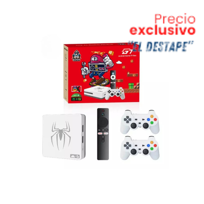Sintonizador TV BOX + Videojuego G7 B2B DESTAPE!