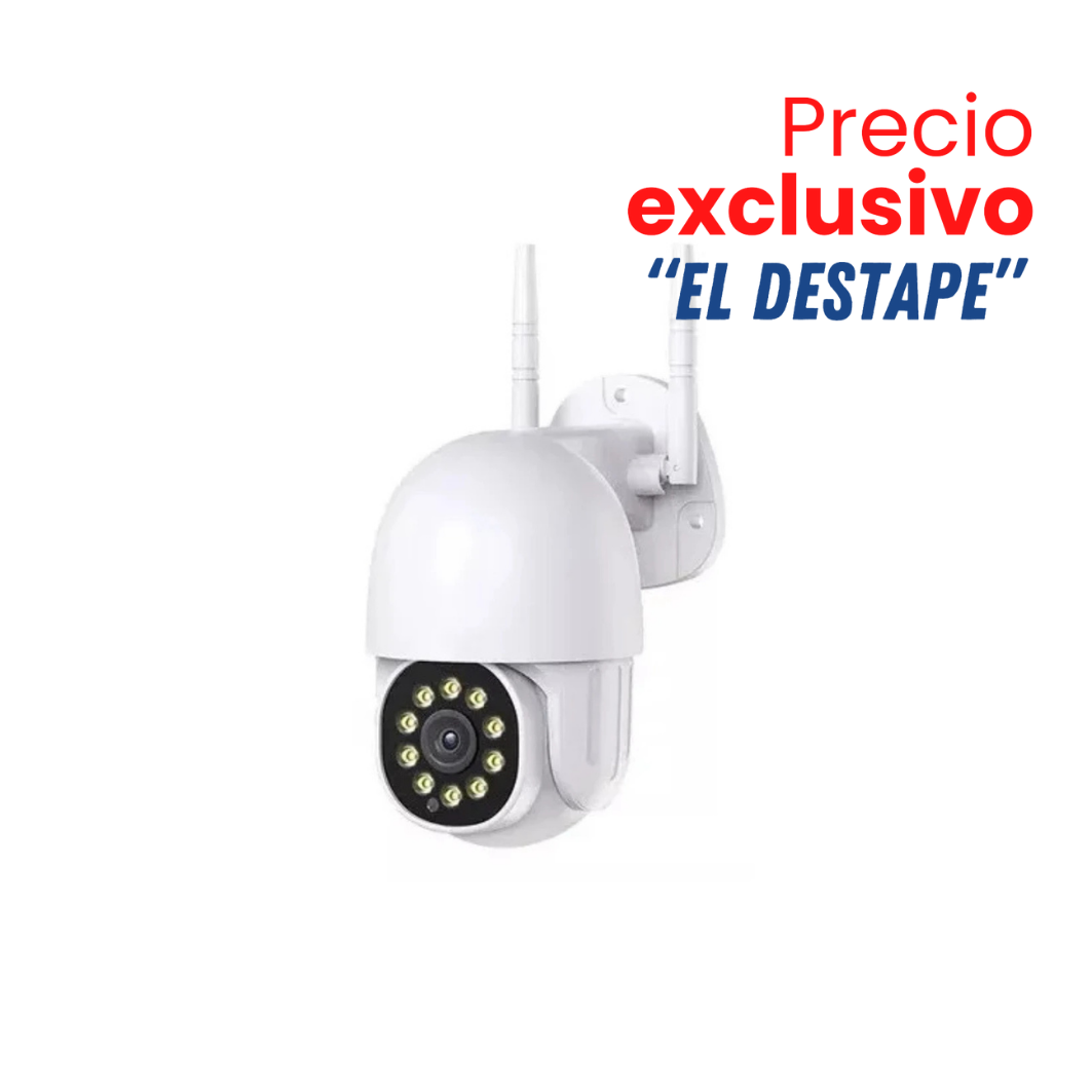 Cámara De Seguridad Exterior Wifi TC10-ED3B3-XB B2B DESTAPE!