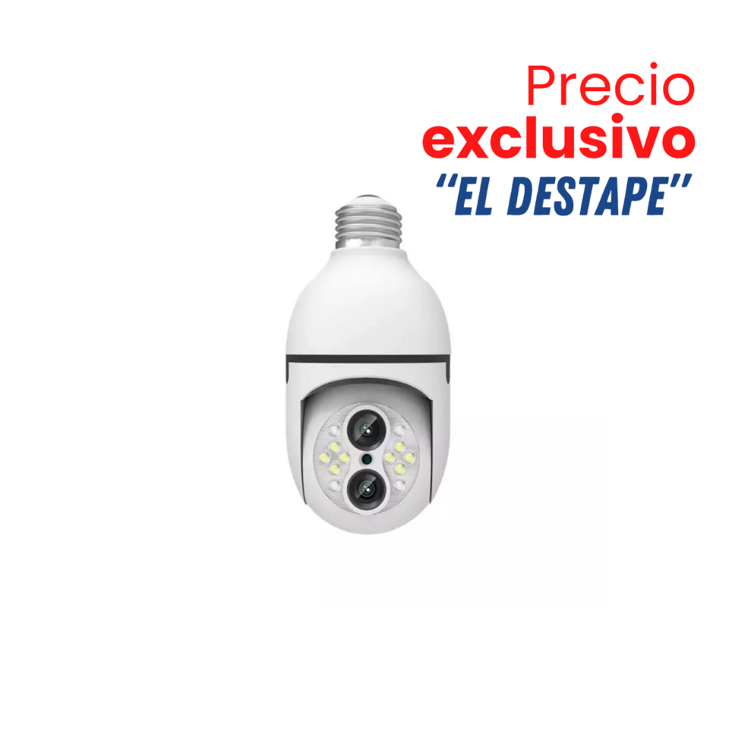 Cámara Wifi Bombillo TC90-CB2A2-XA B2B DESTAPE!