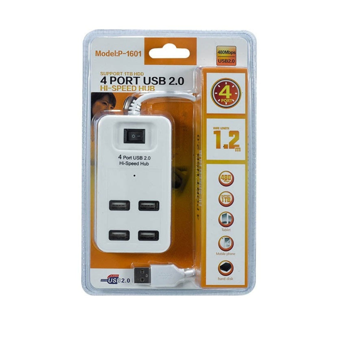 Multipuerto USB Hub P-1601