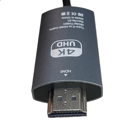 Cable MHL Typec-HDMI 2MT Aluminio 4K60HZ