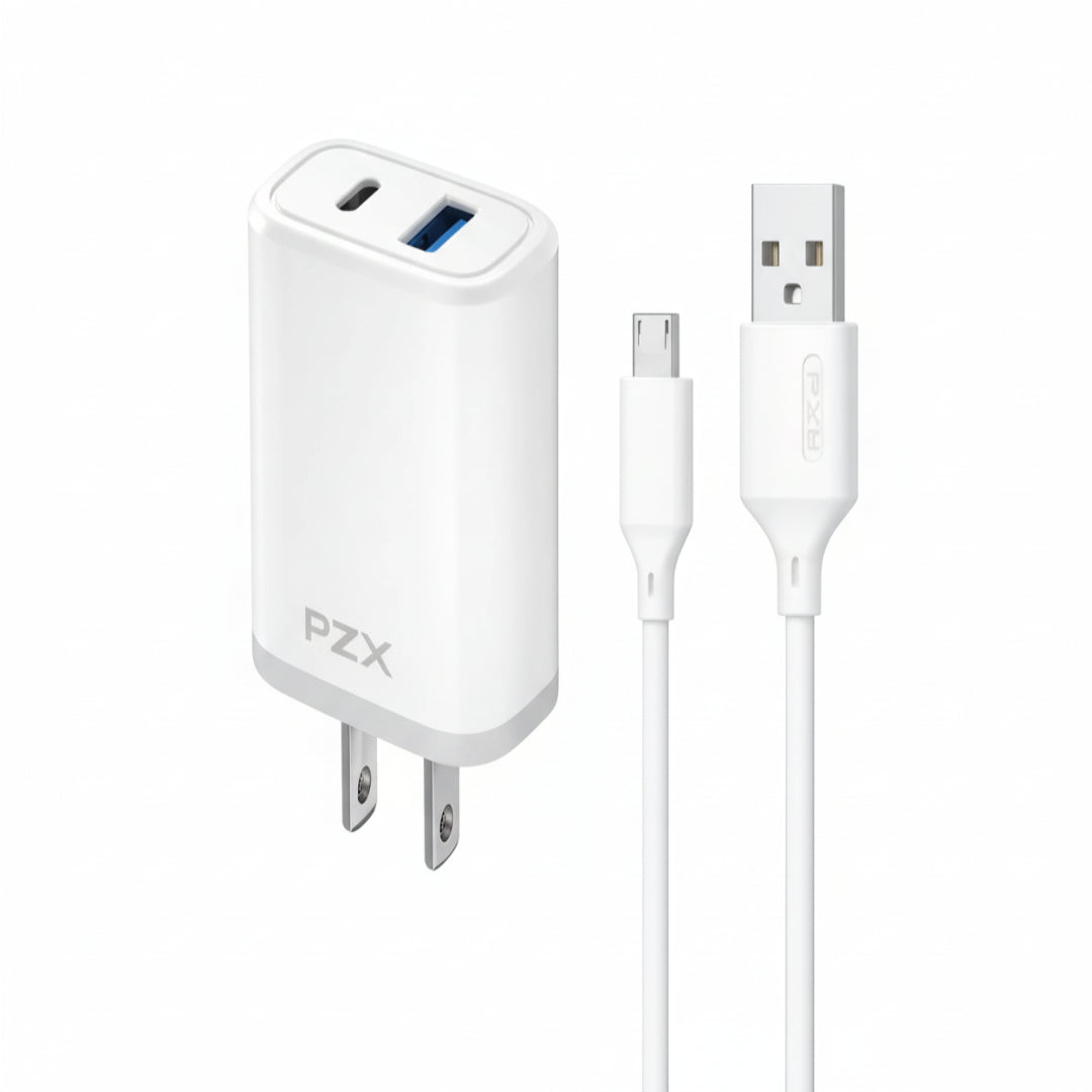 Cargador PZX P08 TYPEC Para Celular Carga Inteligente