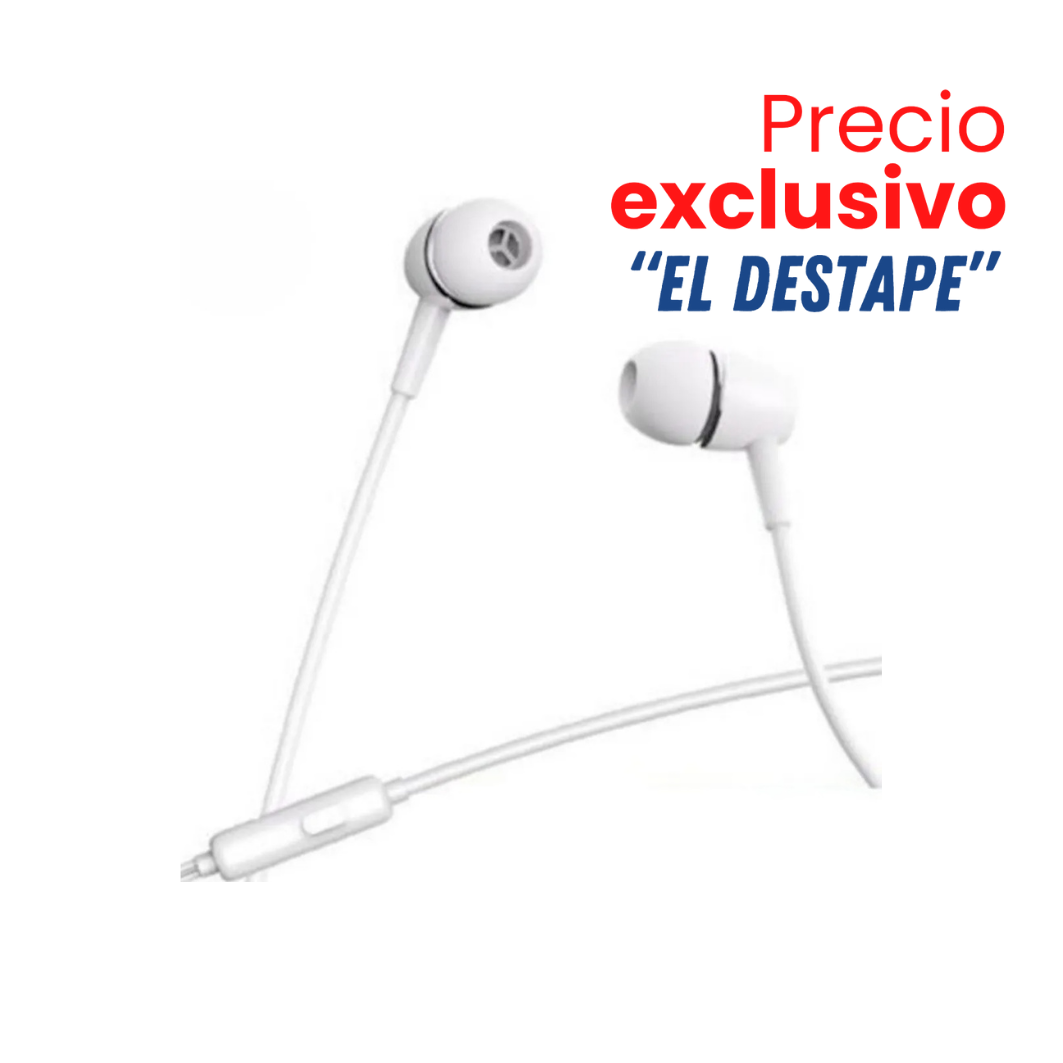 Audífonos P/Celular 3.5MM PZX 1558 B2B DESTAPE