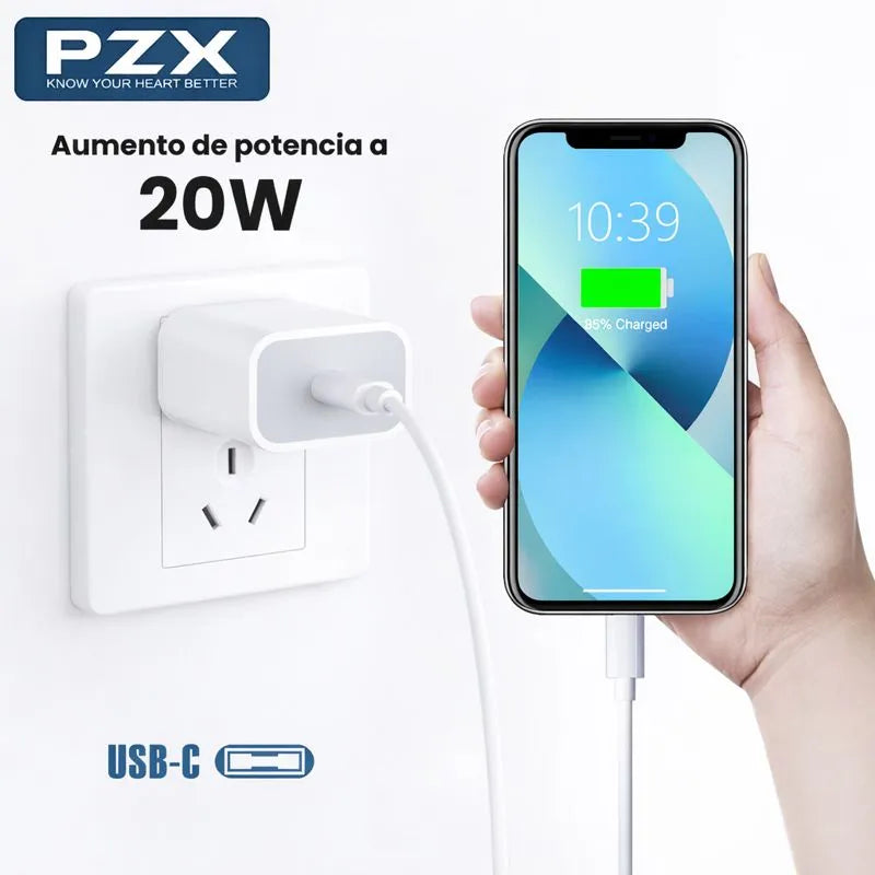 Cargador Para Telefono Celular IPhone 20W PZX P39