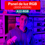 Panel de Luz RGB 35W Control Remoto Tripode 2.1MT A12/F99 ¡Envio Gratis!