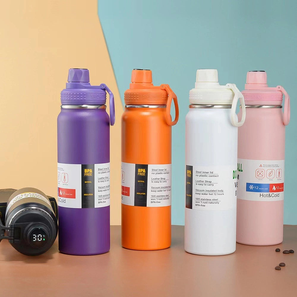 Termo Portátil De 800ml En Acero Inoxidable AE0154