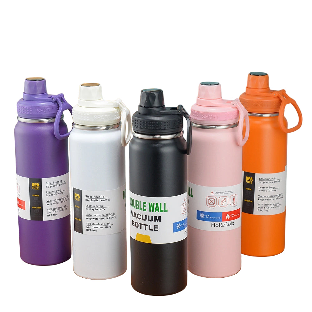 Termo Portátil De 800ml En Acero Inoxidable AE0154