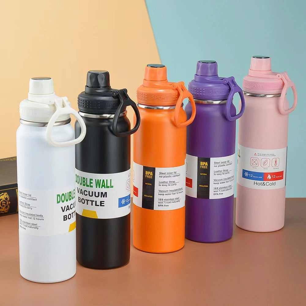 Termo Portátil De 800ml En Acero Inoxidable AE0154