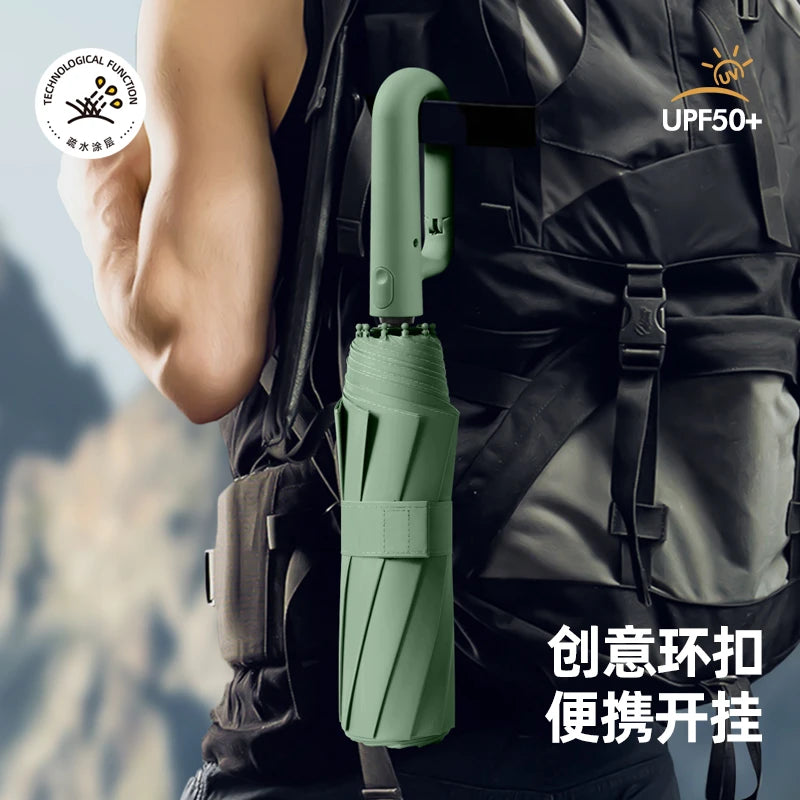 Sombrilla Con Mango Ergonómico Con Apertura Automática AE0178