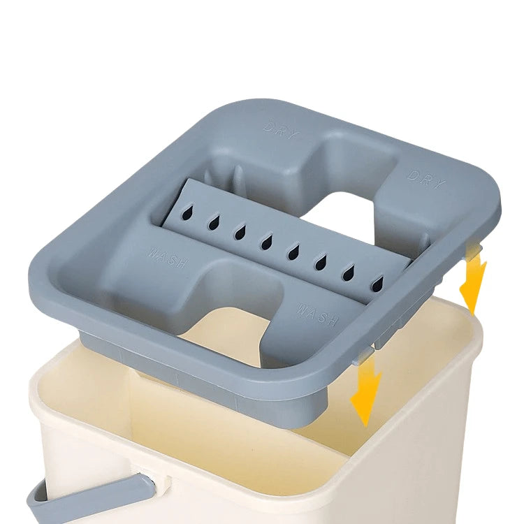 Set De Trapero Con Balde De Doble Compartimiento AE0179