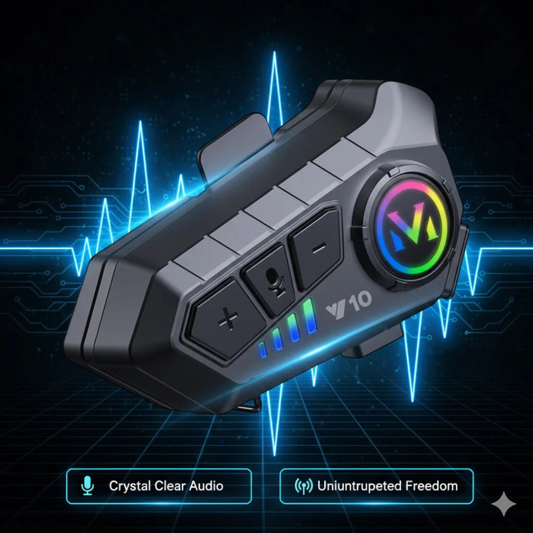 Audifono Para Casco De Moto Con Conexion Bluetooth AE0320