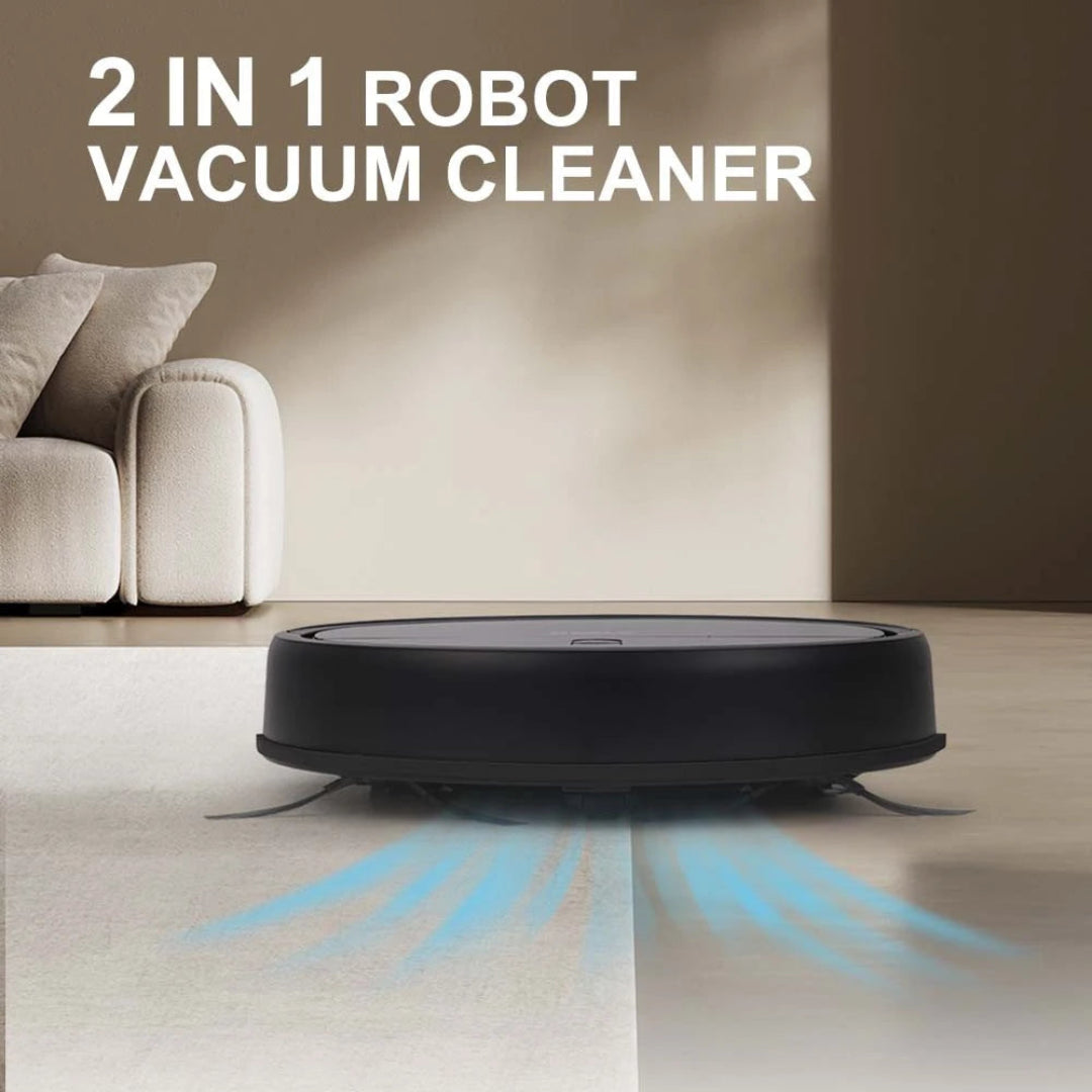 Aspiradora Robótica Inteligente Winning Star 2 En 1 Con Función De Barrido y Limpieza Automática ST-2241