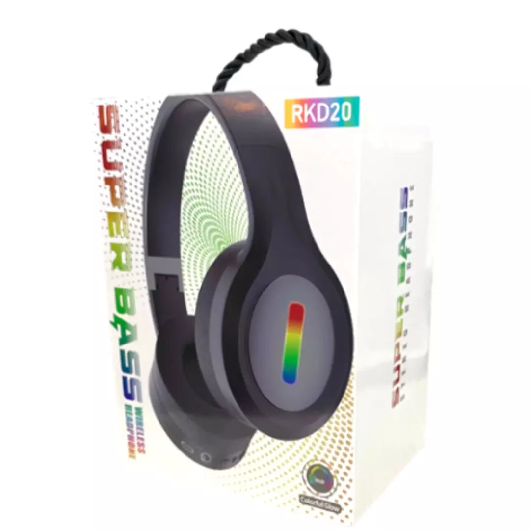 Audífonos De Diadema Inalámbricos a Bluetooth RKD20