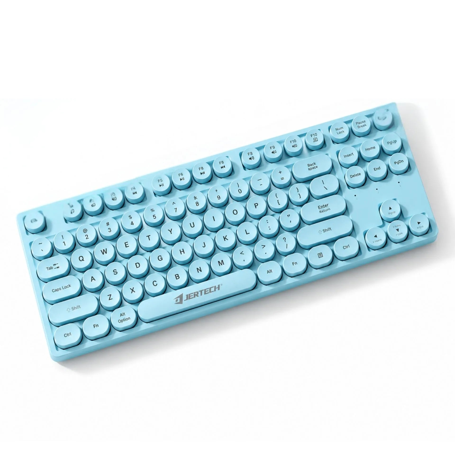 Teclado Alámbrico Retroiluminado QWERTY Jertech DK600