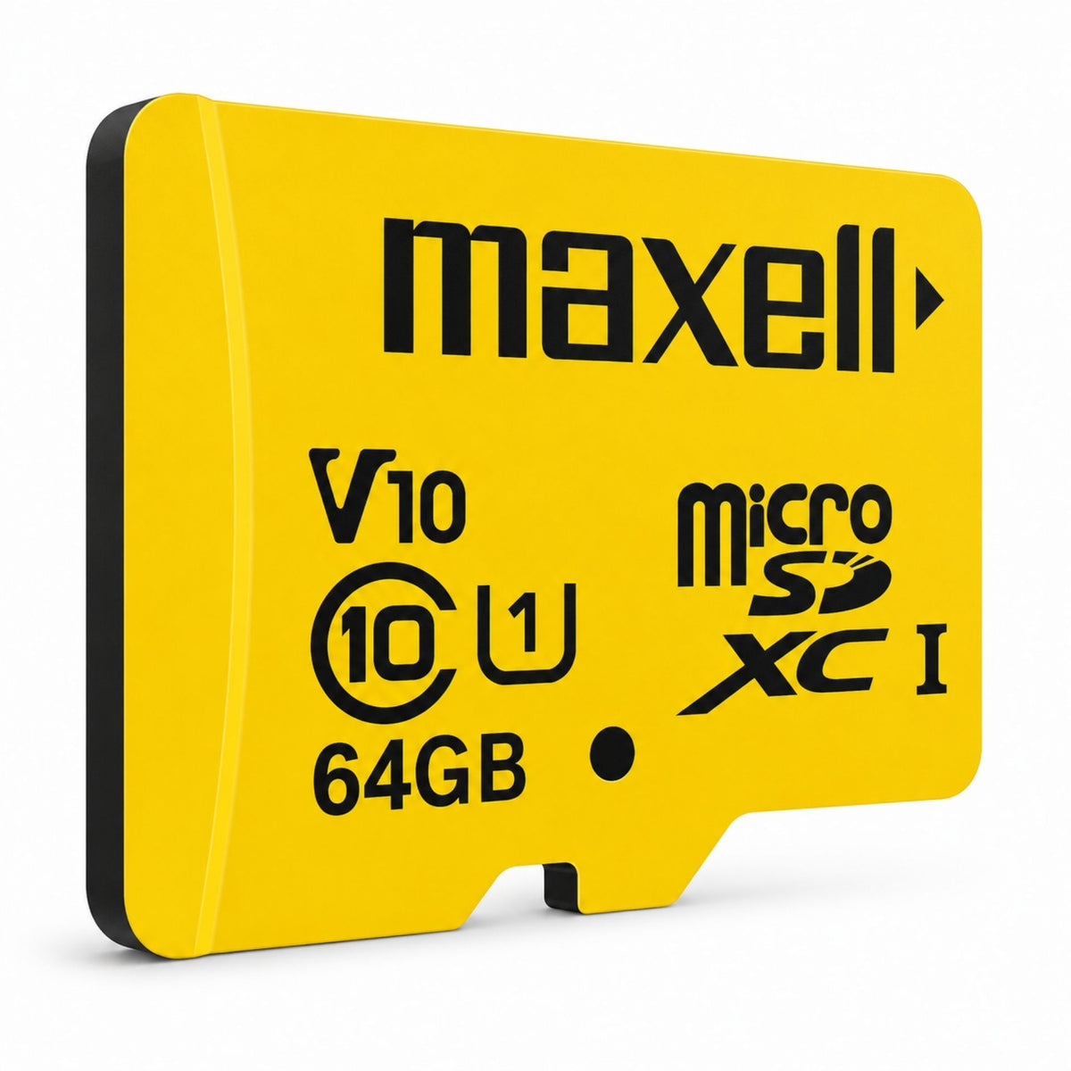Memoria MicroSD 64 GB Clase 10 Con Adaptador SD Maxell MCSD 64GB
