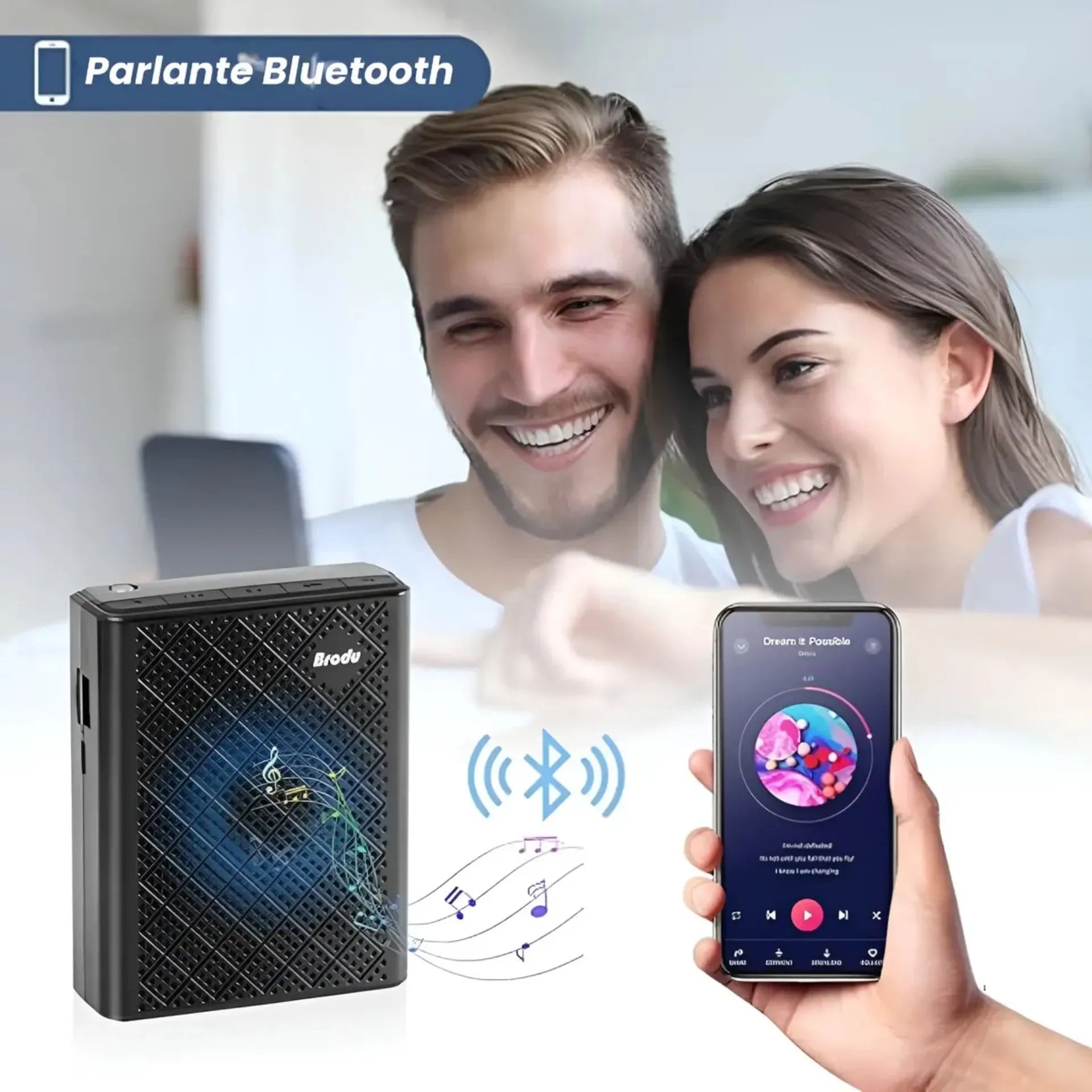 Párlate Con Micrófono De Perifoneo BTS-1385