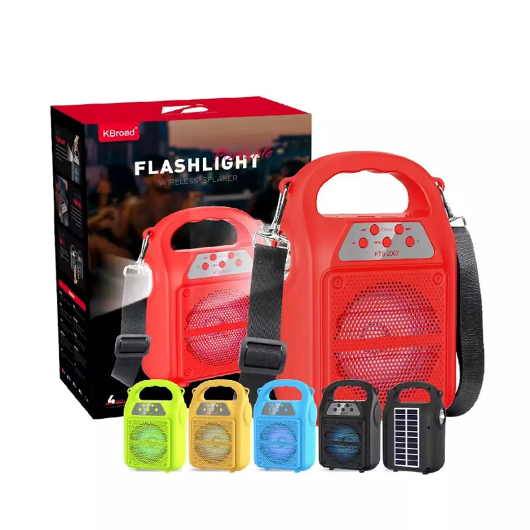 Radio Parlante Bluetooth De 4" Con Linterna KTS-2007