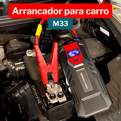 Arrancador de Baterías portátil 12V M33 ¡Envio Gratis!
