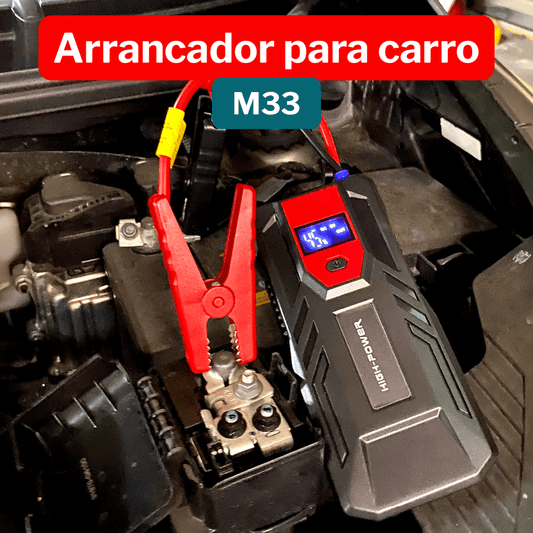 Arrancador de Baterías portátil 12V M33 ¡Envio Gratis!