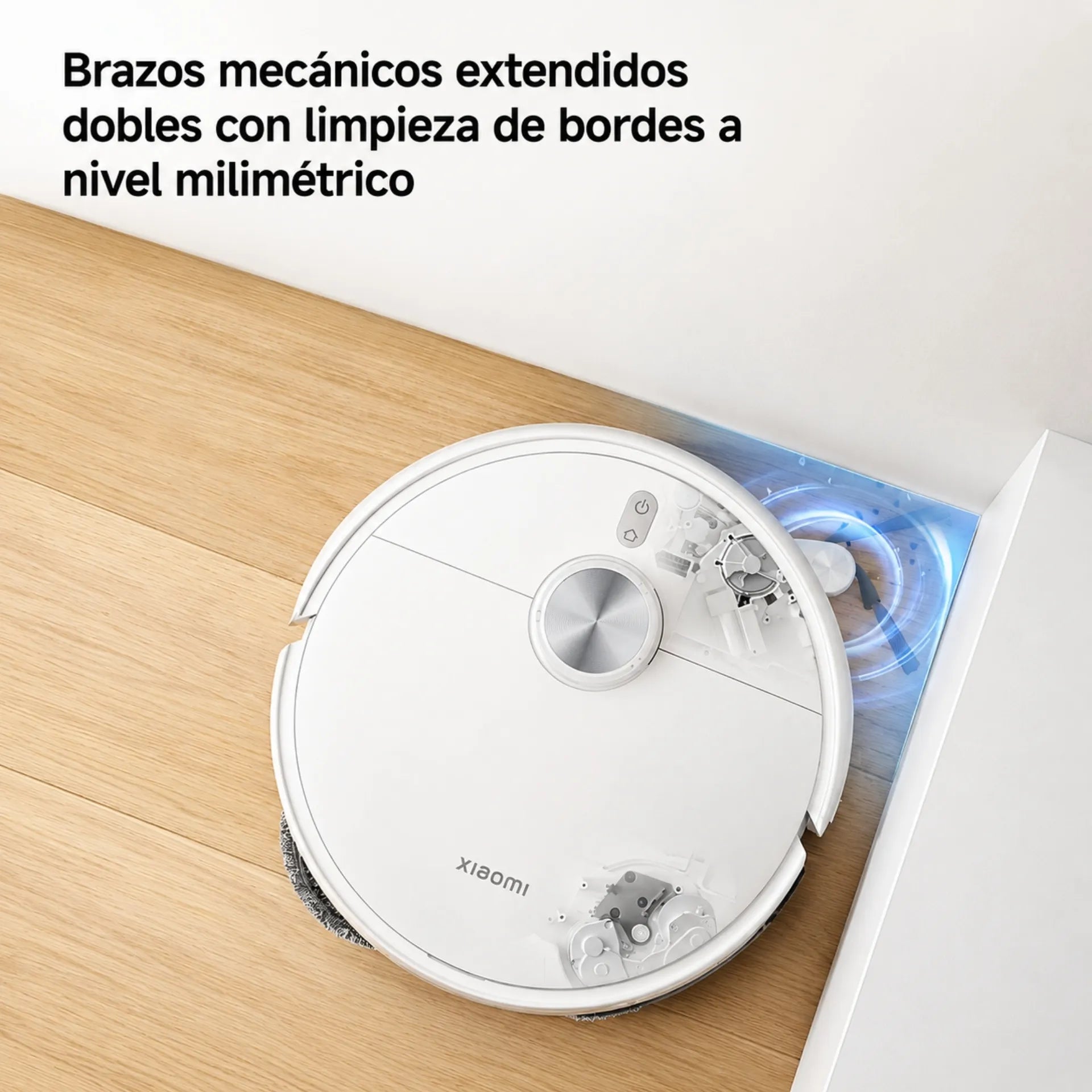 Aspiradora Robot Xiaomi S40 Pro 2 En 1 Con Navegación Láser LDS Y Succión De 15000Pa BHR089OUS