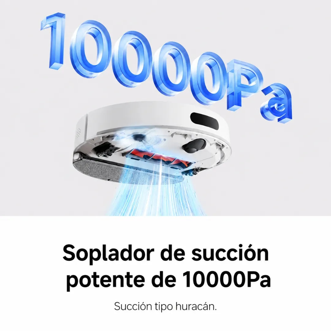 Aspiradora Robot Xiaomi Vacuum H40 Con Recolección Automática Y Navegación Láser LDS BHR07XCUS