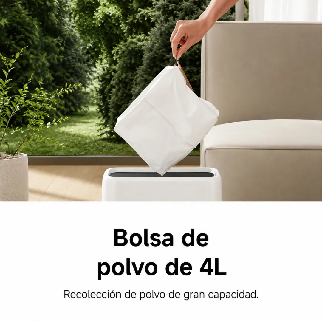 Aspiradora Robot Xiaomi Vacuum H40 Con Recolección Automática Y Navegación Láser LDS BHR07XCUS