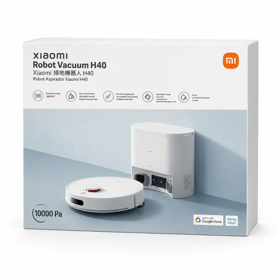 Aspiradora Robot Xiaomi Vacuum H40 Con Recolección Automática Y Navegación Láser LDS BHR07XCUS