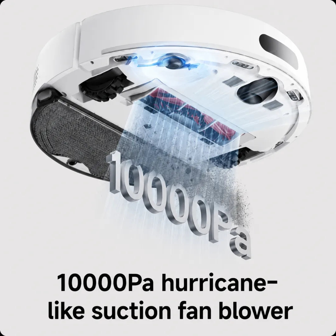 Aspiradora Robot Xiaomi Vacuum S40 Con Navegación Láser Y Potencia De Succión 10000Pa BHR0847US