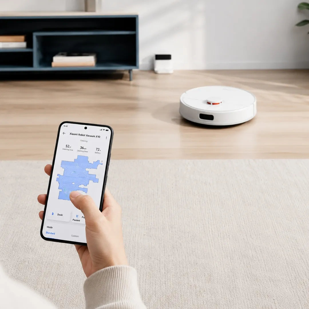 Aspiradora Xiaomi Robot Vacuum S40C Inteligente Con Navegación Láser Y Potencia De Succión 5000Pa BHR9653US
