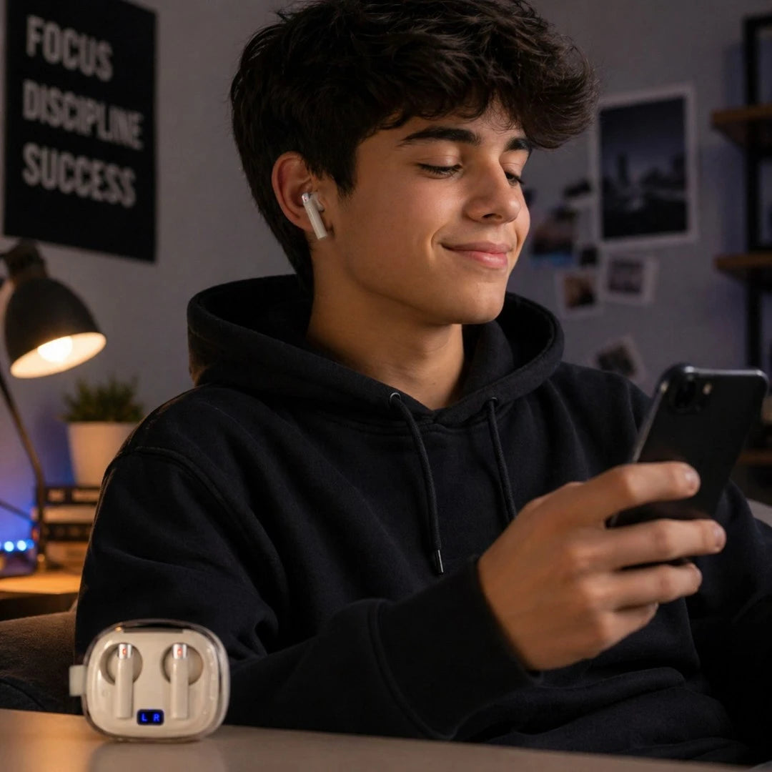 Audífonos Bluetooth Inalámbricos Recargables Con Control Táctil Y91