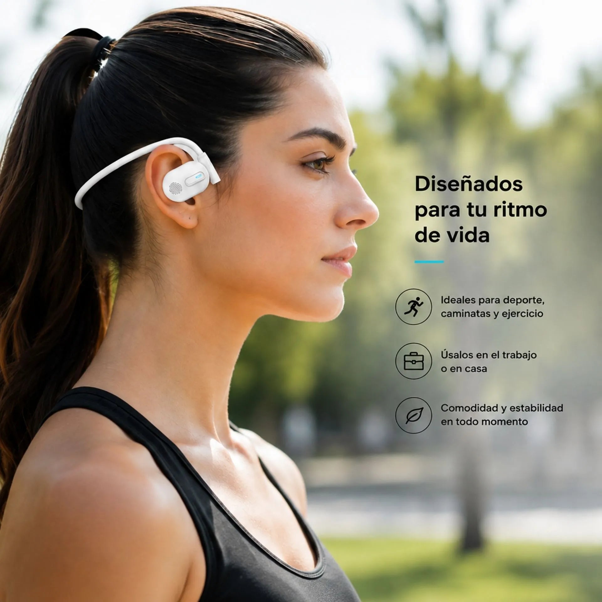 Audífonos Inalámbricos De Conducción Aérea Bluetooth SGS G7