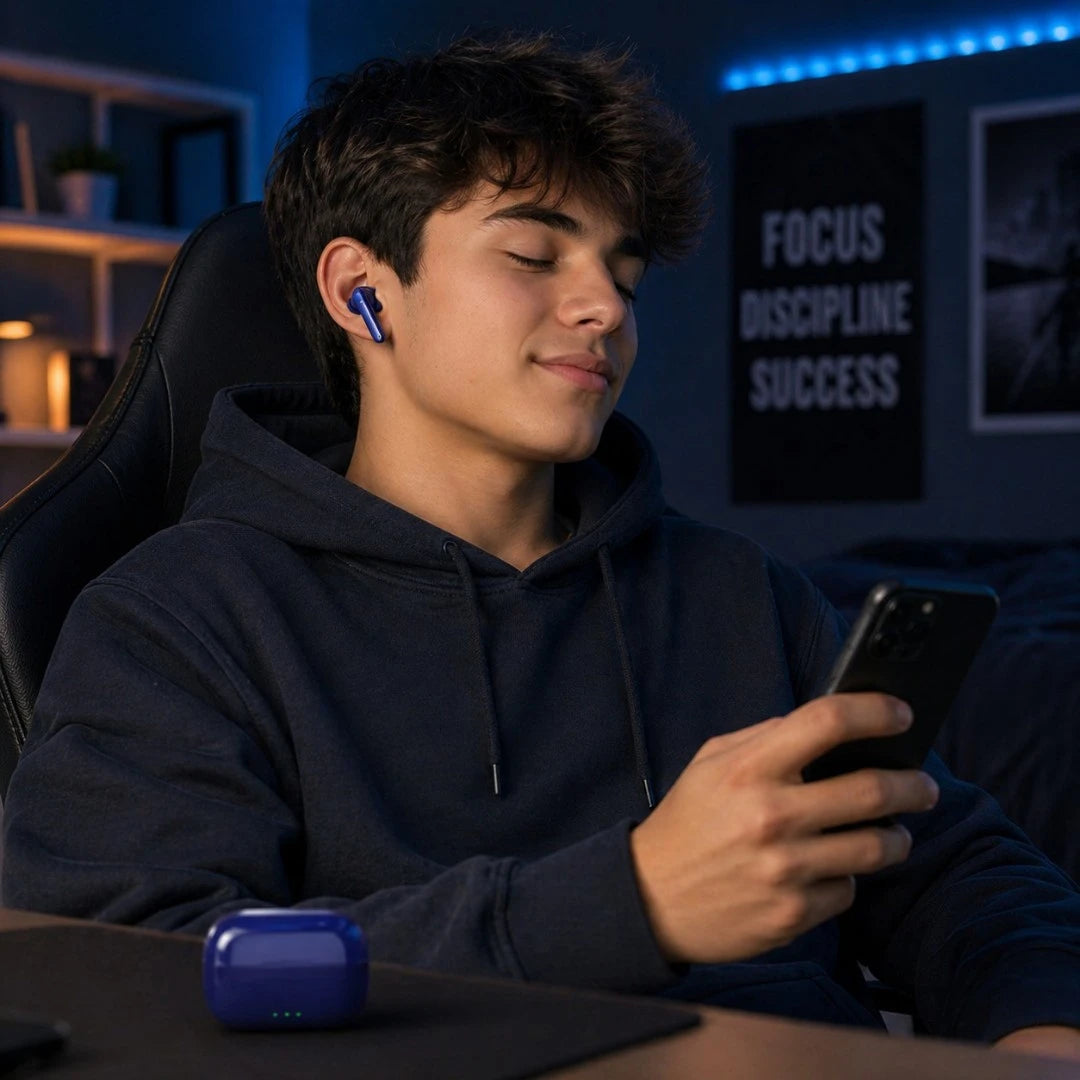 Audífonos Inalámbricos Bluetooth 5.4 Recargables Con Control Táctil U38